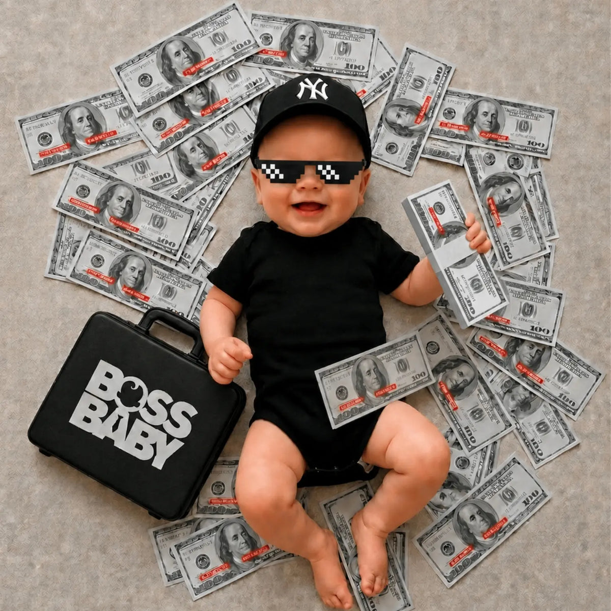 Fake Dollar Currency Notes D060 | Pack of 100 | White