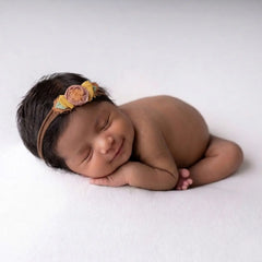 Flower Headband H090 | 1Y | Mustard