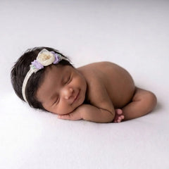 Flower Headband H090 | 1Y | Off White