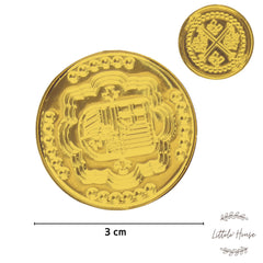 Fake Gold Coins Pack of 20 D061 | Pack of 20 | Golden