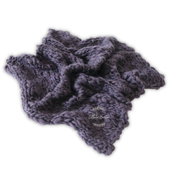 Hand Spun Wool Knit Thin Marino Layer | Iris