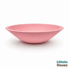 Handmade Round Bowl | Wooden Tableware | Pink