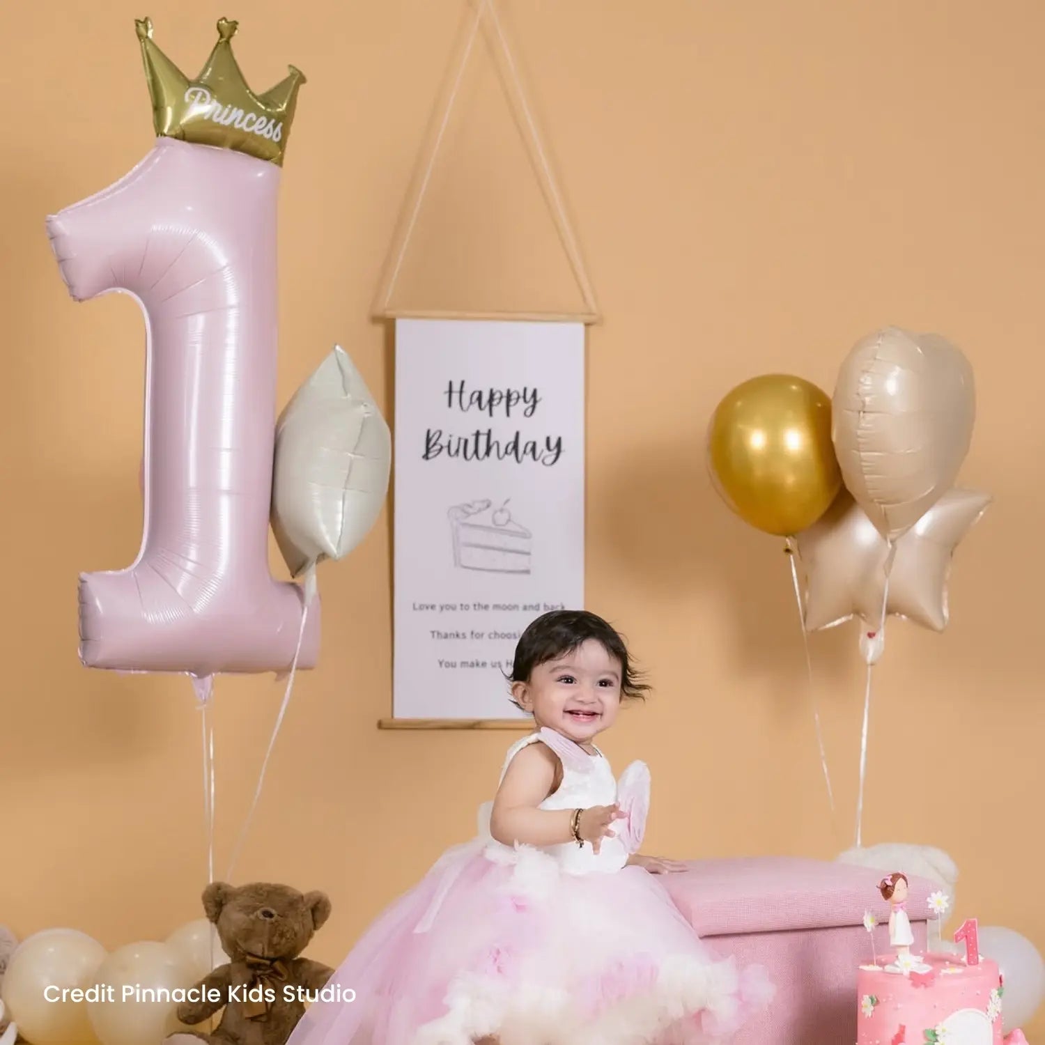 Happy Birthday Milestone Hanging Banner Style 1 D161 | Pack of 1 | Black White