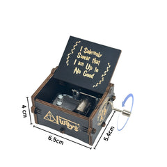 Harry Potter Theme Music Box D068 | Pack of 1 | Dark Brown