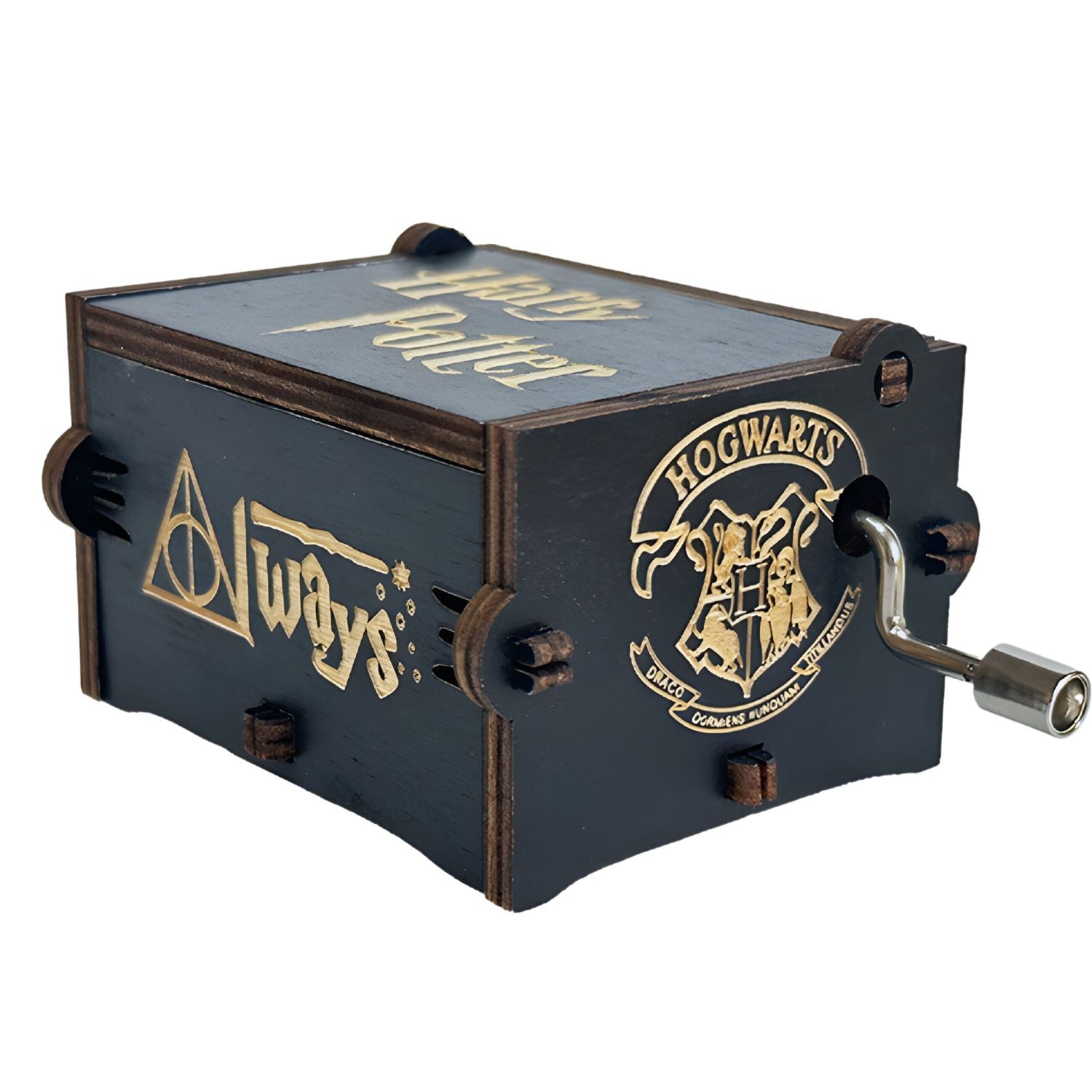 Harry Potter Theme Music Box D068 | Pack of 1 | Dark Brown