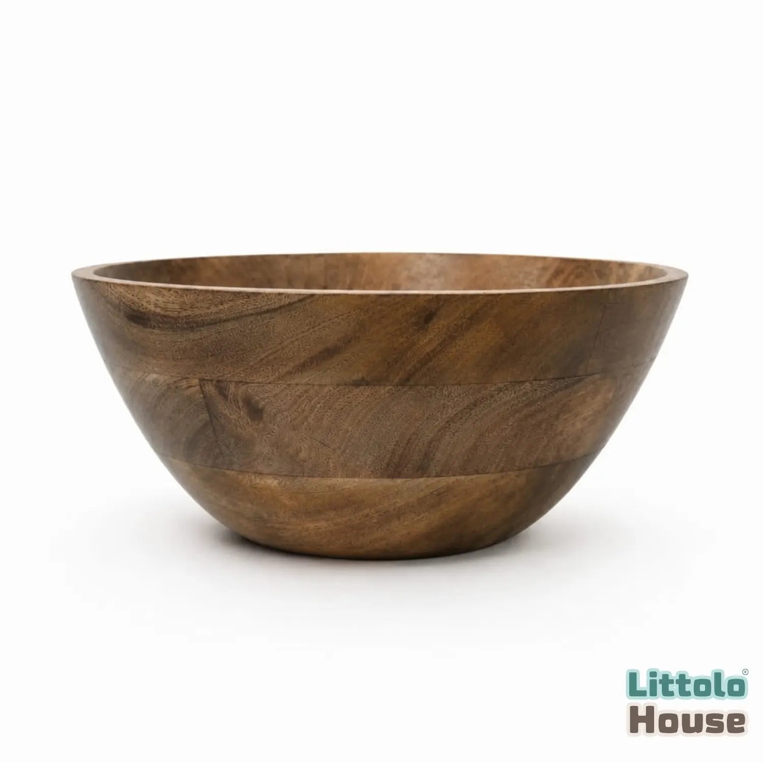 Hollow round Bowl | Wooden Tableware | Natural Wood