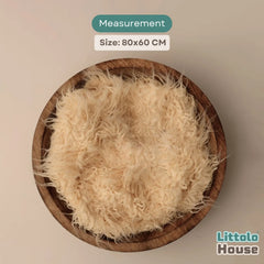 Faux Fur Fabric Layer L055 | Ivory
