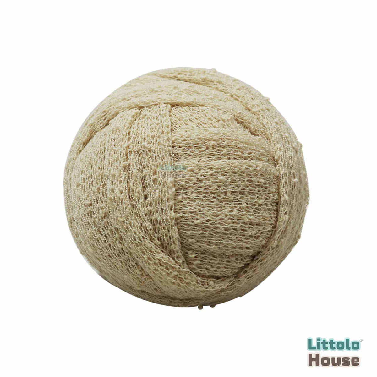 Knitted Stretch Wrap | Beige