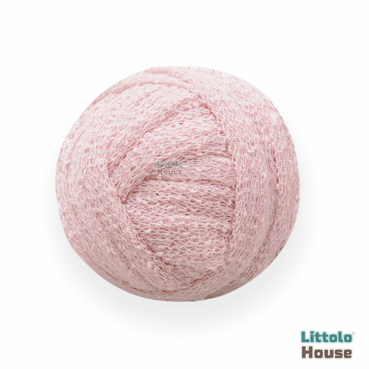 Knitted Stretch Wrap | Pink Peach