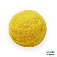 Knitted Stretch Wrap | Yellow