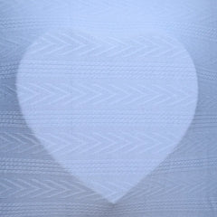 Knit Ribbed Bean Bag Stretch Layer L047 | Steel Blue