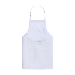 Unisex Aprons with Front Pocket for Men and Women Free Size A002 Pack of 1 | M | White