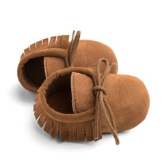 Baby Elegant Felt Shoes A040 | 1Y | Brown