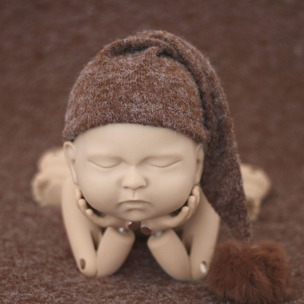 Baby Sleeping Hat | 3M | Brown