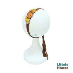 Flower Headband H090 | 1Y | Mustard