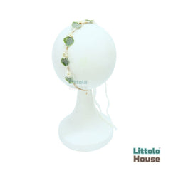 Artificial Leaf Headband H094 | 1Y | Green White