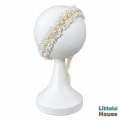 Pearl Baby Headband  H096 | 1Y | White