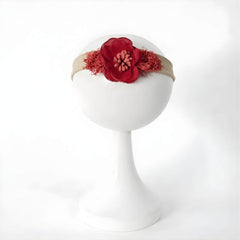 Flower Headband H099 | Cherry