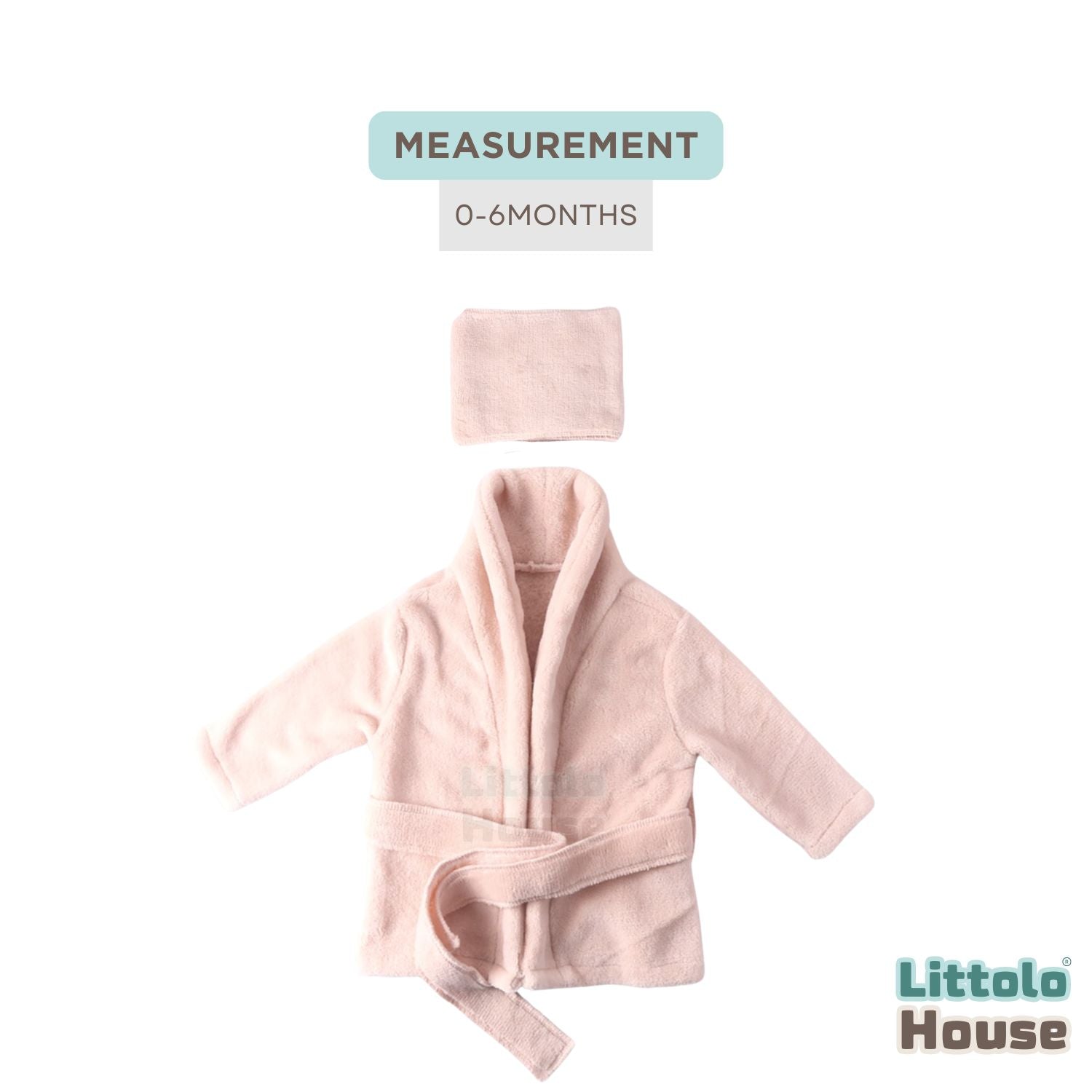 Baby Bathrobe Set Outfit