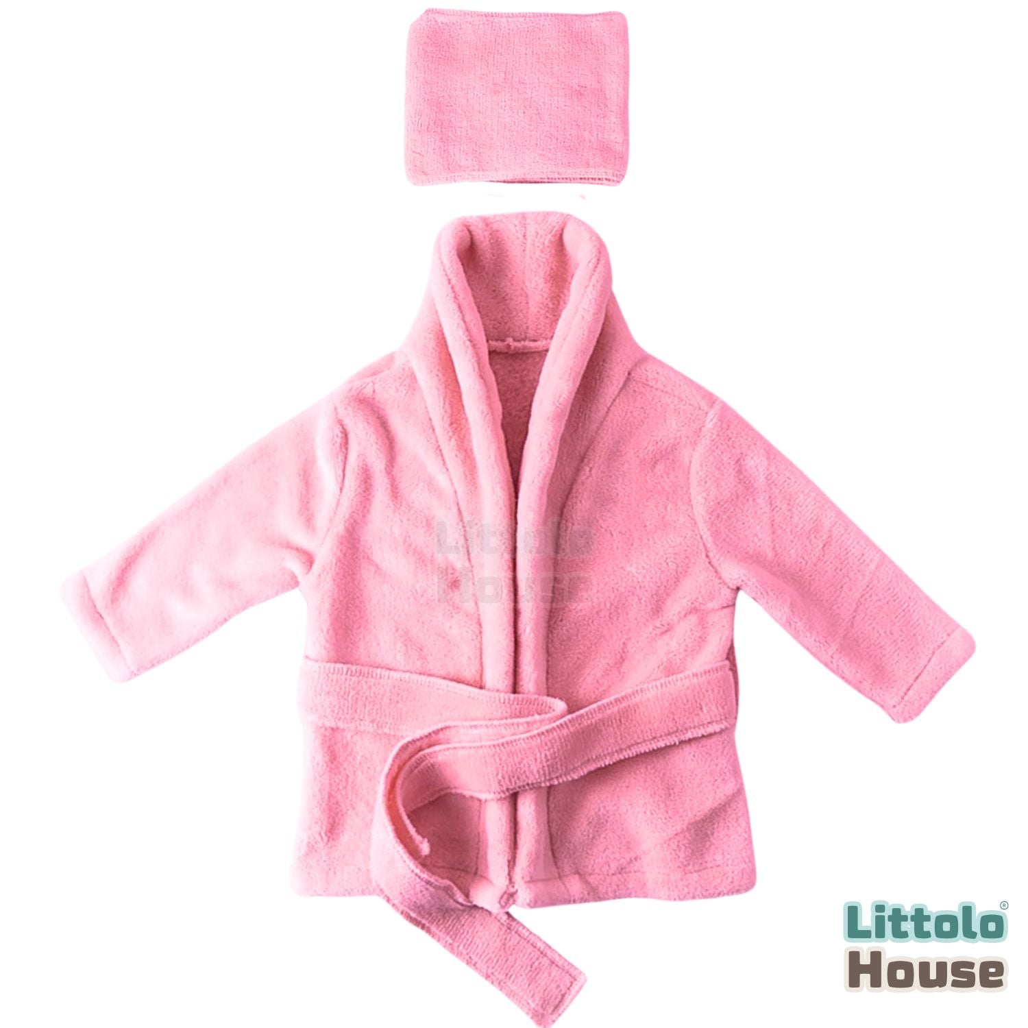 Baby Bathrobe Set Outfit