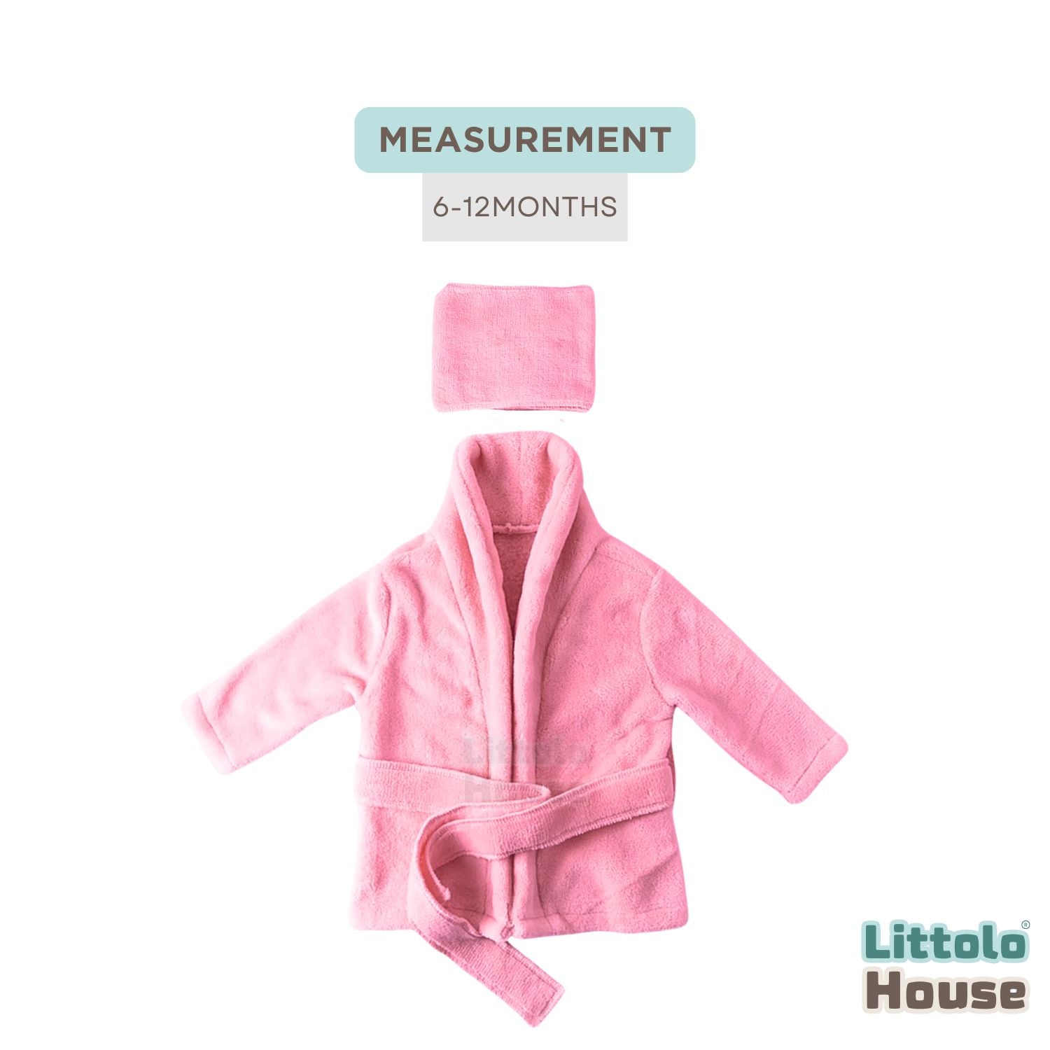 Baby Bathrobe Set Outfit