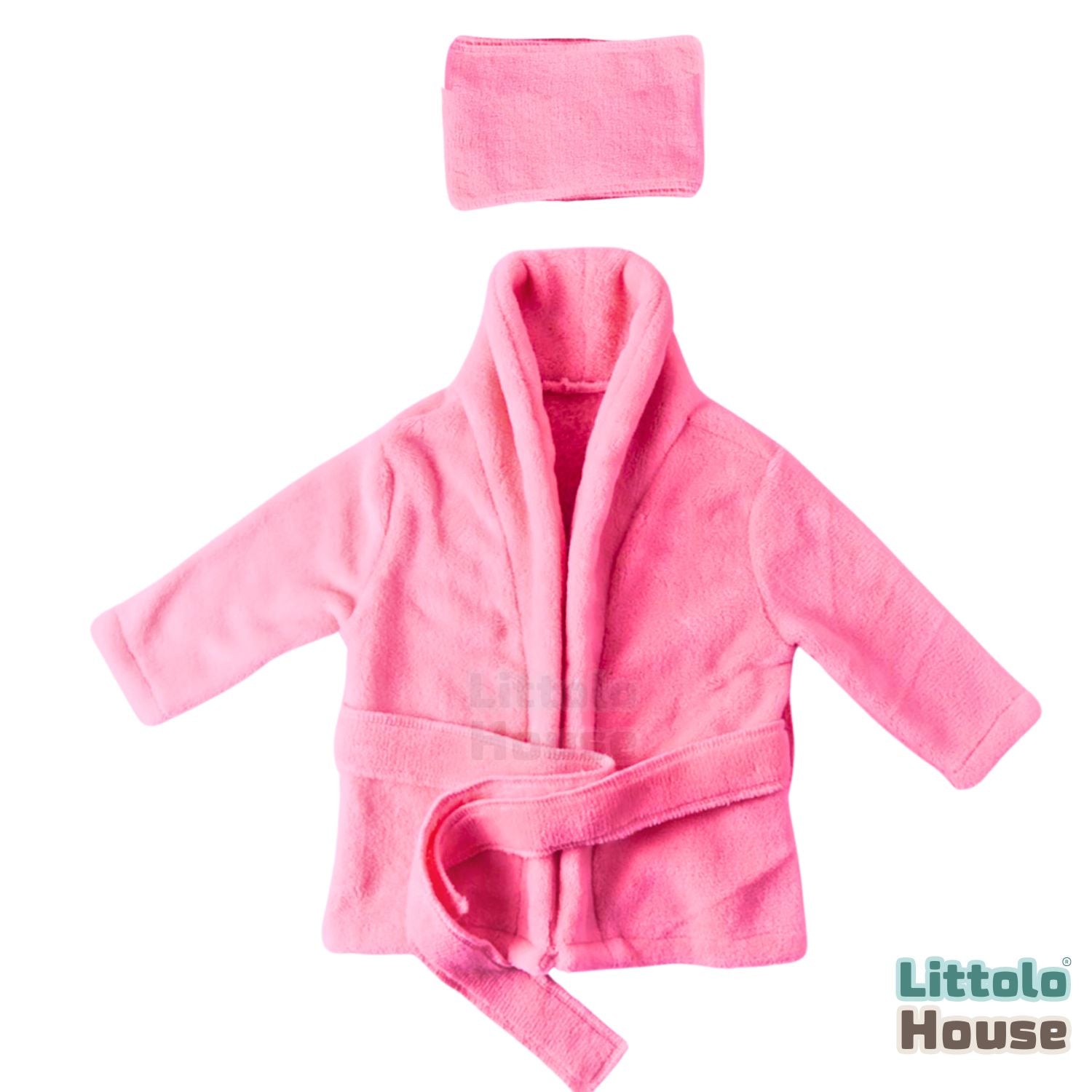 Baby Bathrobe Set Outfit