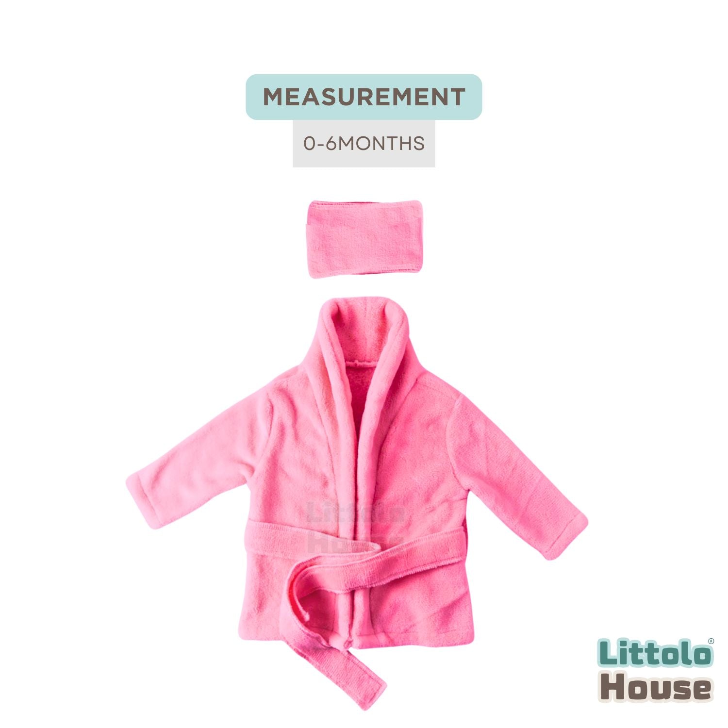 Baby Bathrobe Set Outfit