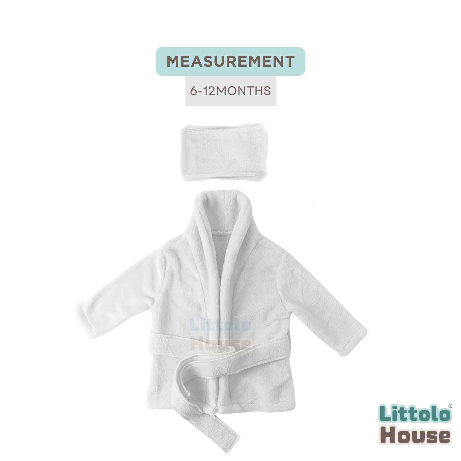 Baby Bathrobe Set Outfit