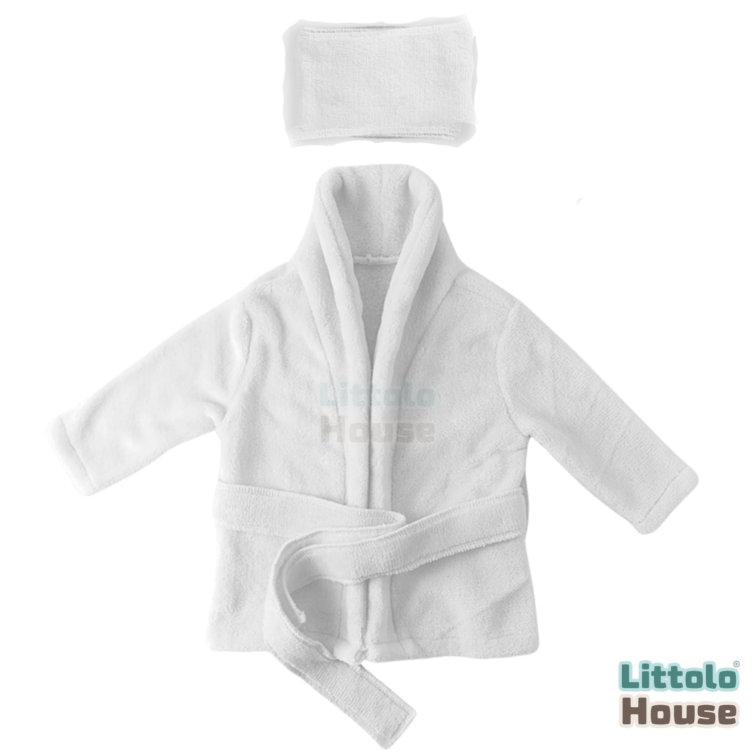 Baby Bathrobe Set Outfit