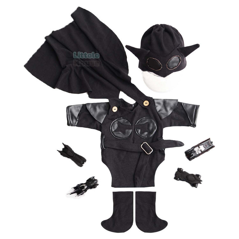 Baby Batman Costume with Accessories O191 | NB | Black