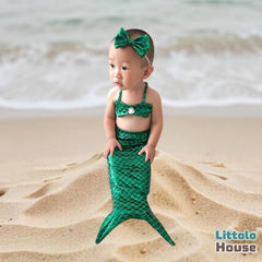 Baby Girl Mermaid Outfit O199 | Green