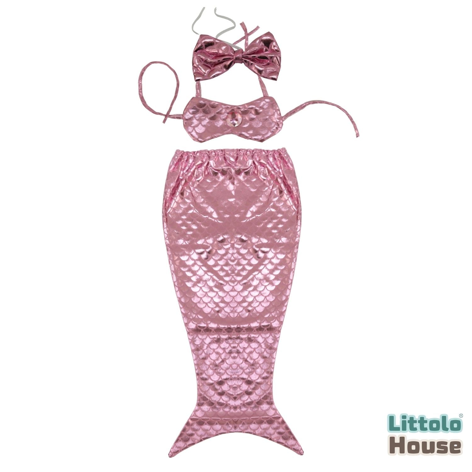 Baby Girl Mermaid Outfit O199 | Pink