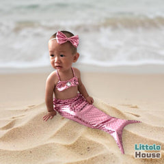 Baby Girl Mermaid Outfit O199 | Pink