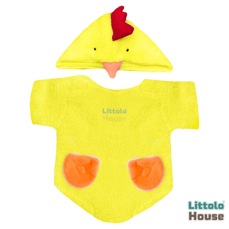 Baby Chick Costume with Hat O207 | 1Y | Yellow