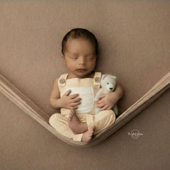 Baby Ribbed Romper O228 | 2M | Cream