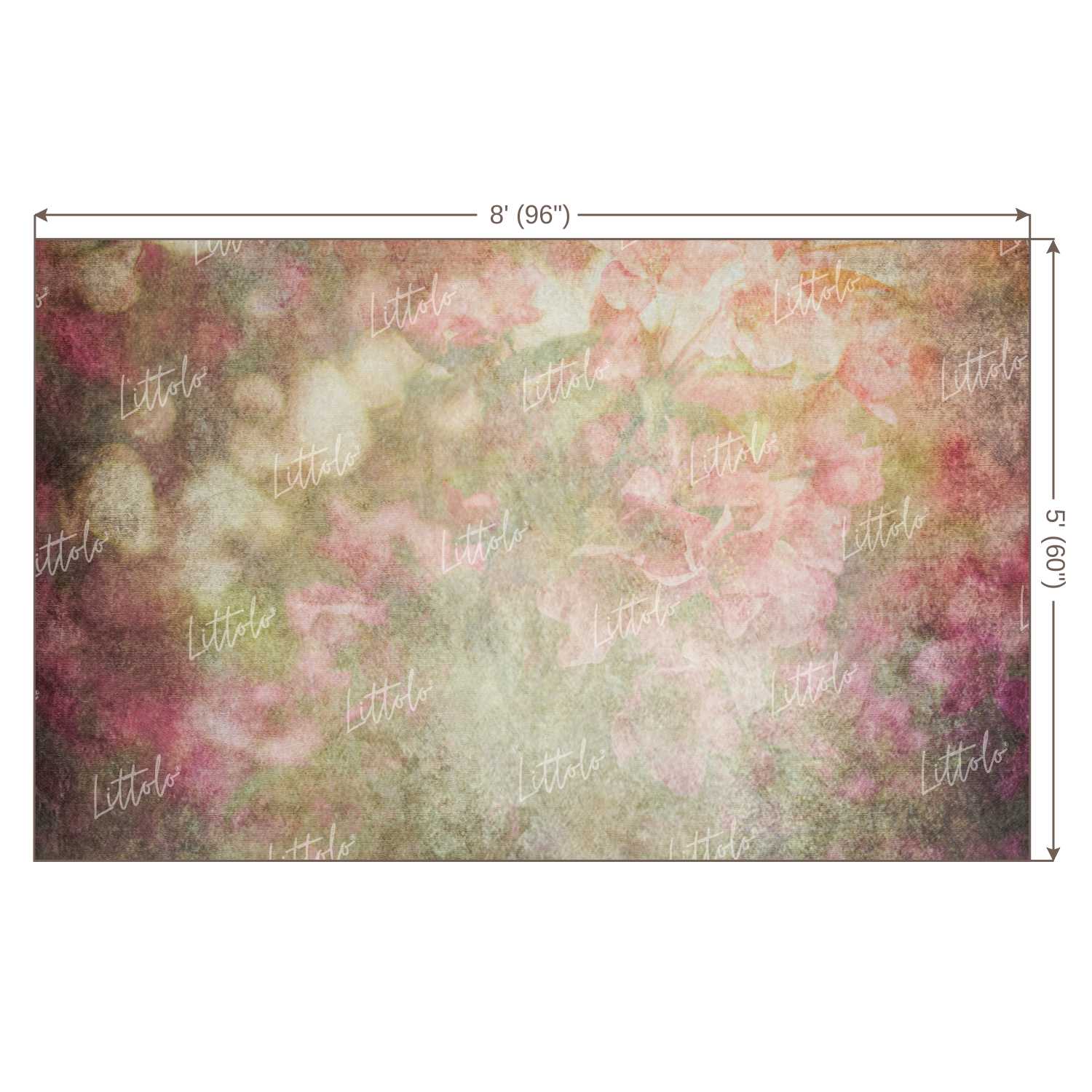 LB0040 Floral and Fine Arts Backdrop