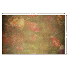 LB0044 Floral and Fine Arts Backdrop