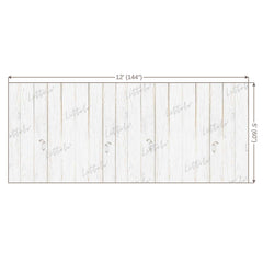 LB0049 White Planks Backdrop