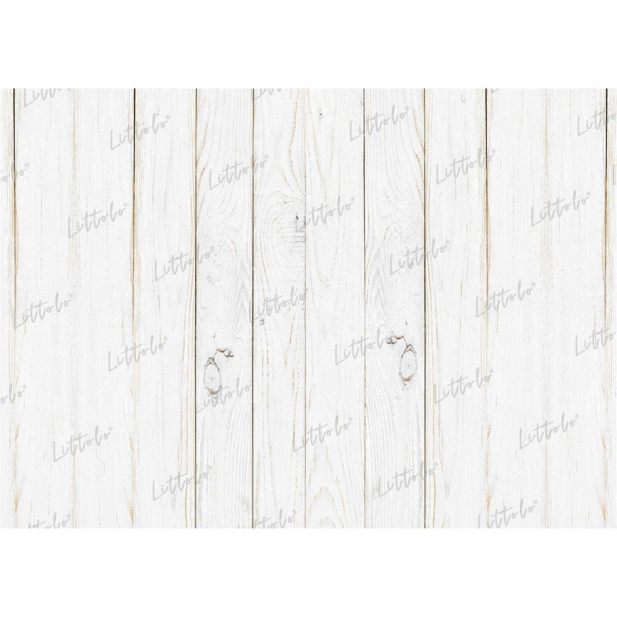 LB0049 White Planks Backdrop | RTS