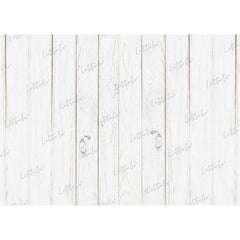 LB0049 White Planks Backdrop | RTS