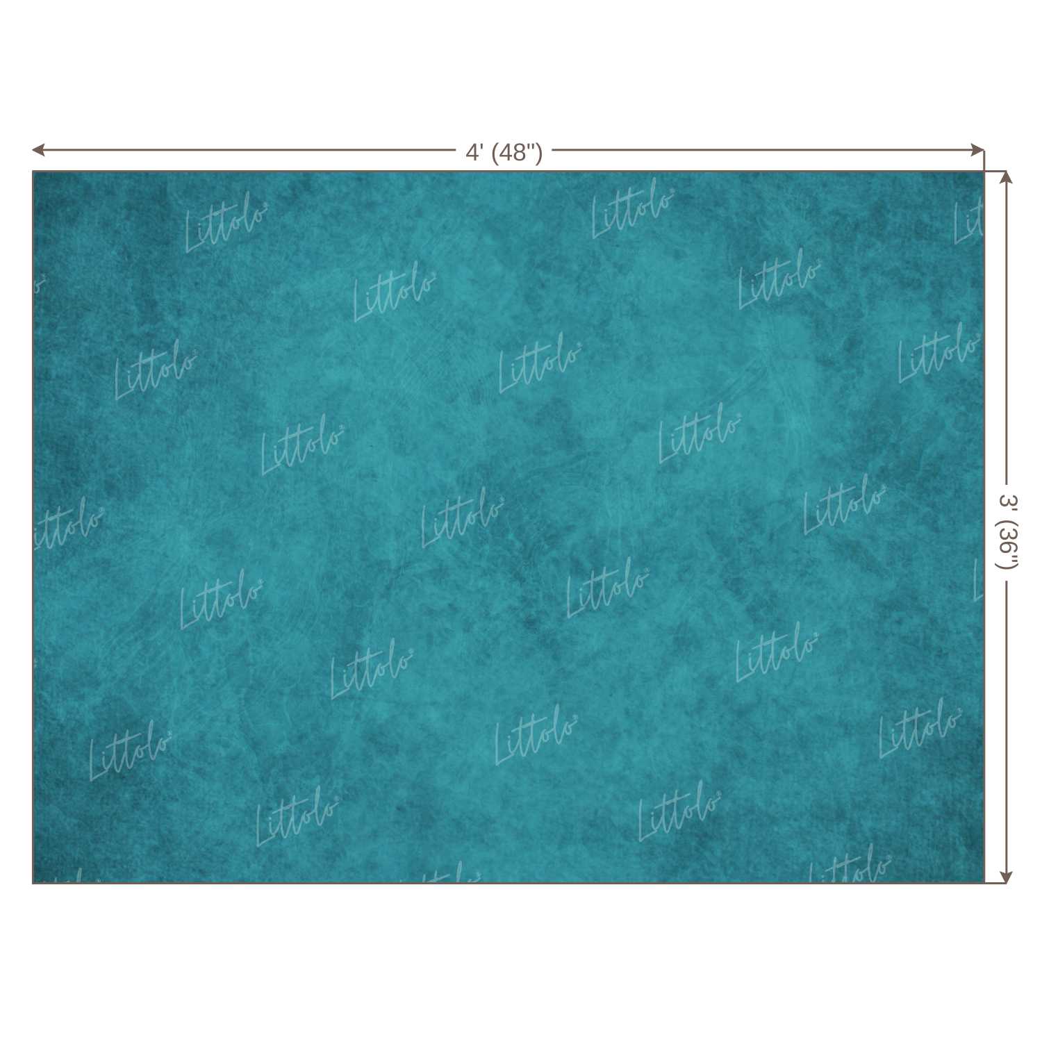 LB0059 Turquoise Textured Backdrop for Photoshoot