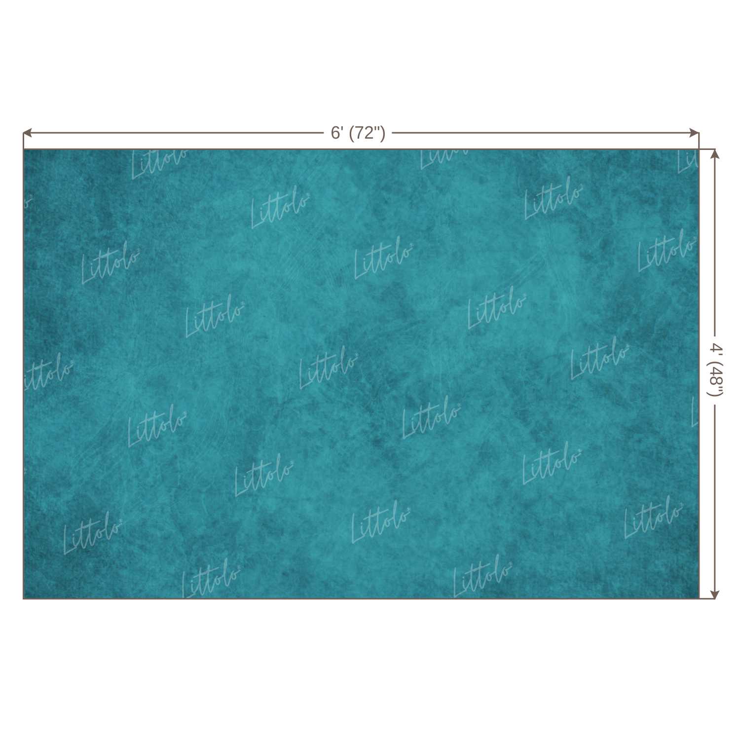 LB0059 Turquoise Textured Backdrop for Photoshoot