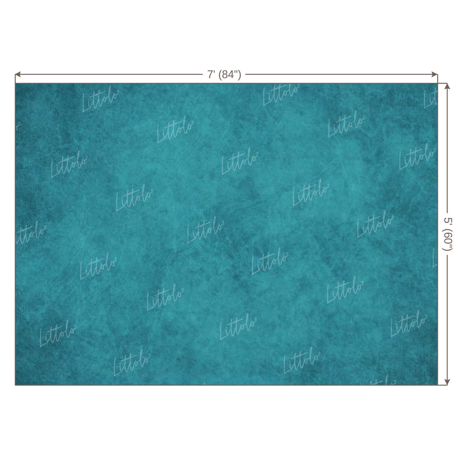 LB0059 Turquoise Textured Backdrop for Photoshoot