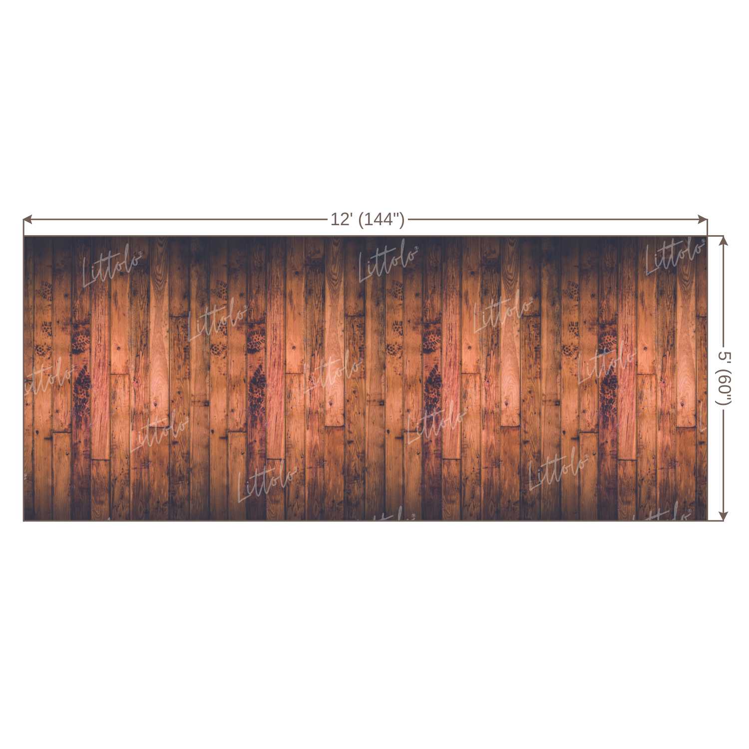 LB0072 Planks Backdrop