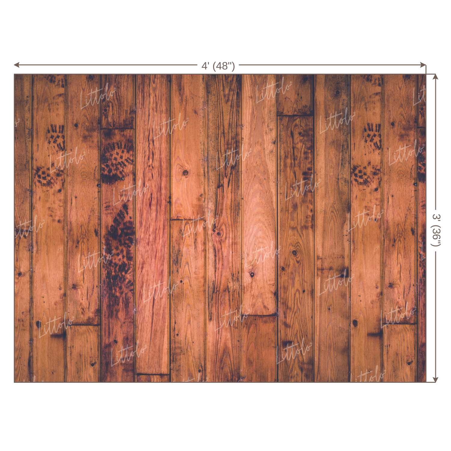 LB0072 Planks Backdrop