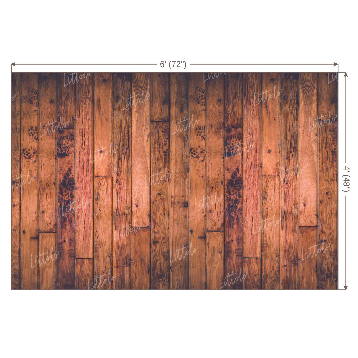 LB0072 Planks Backdrop