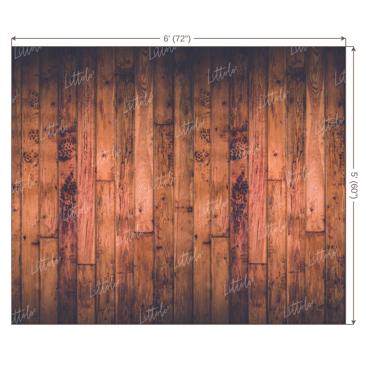 LB0072 Planks Backdrop