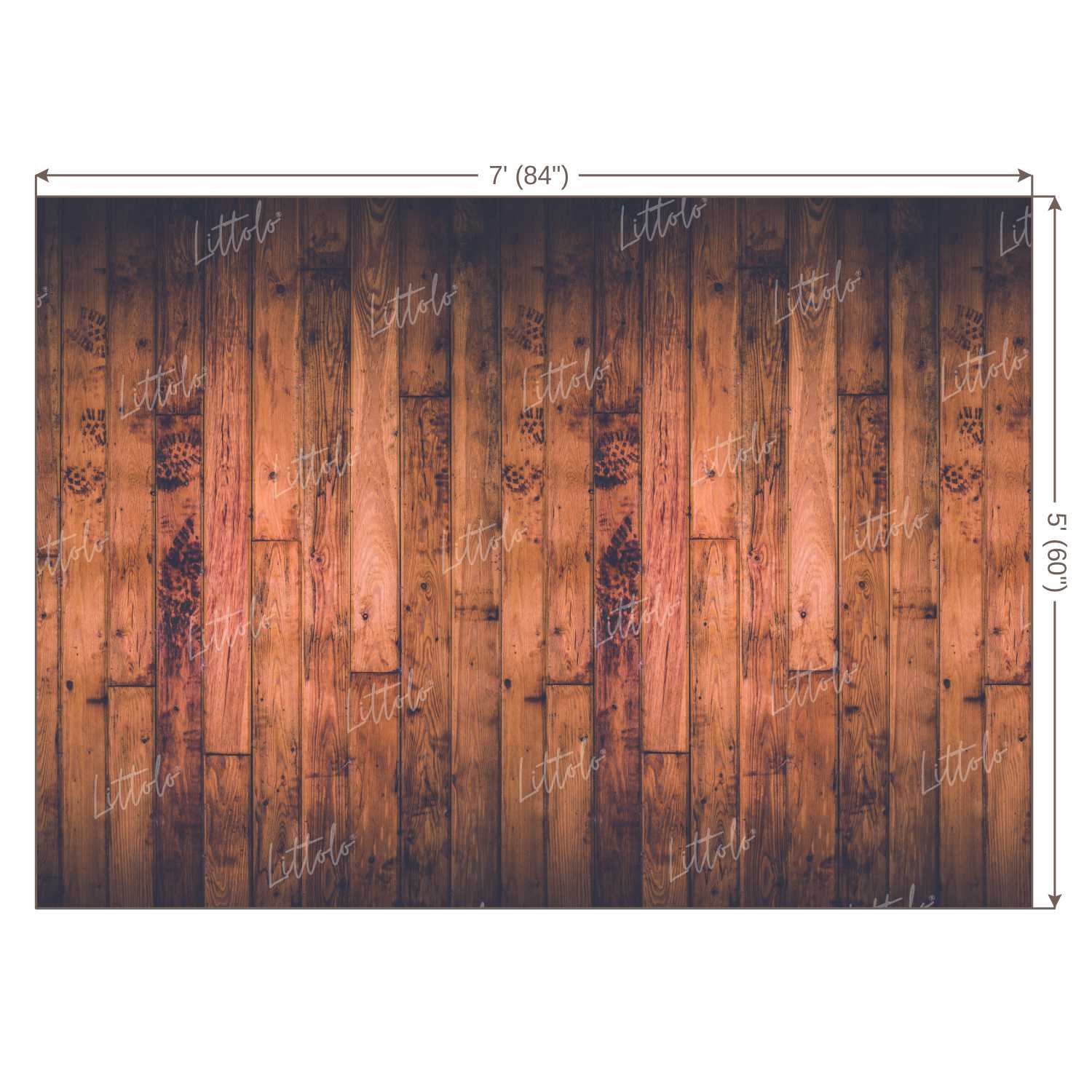 LB0072 Planks Backdrop