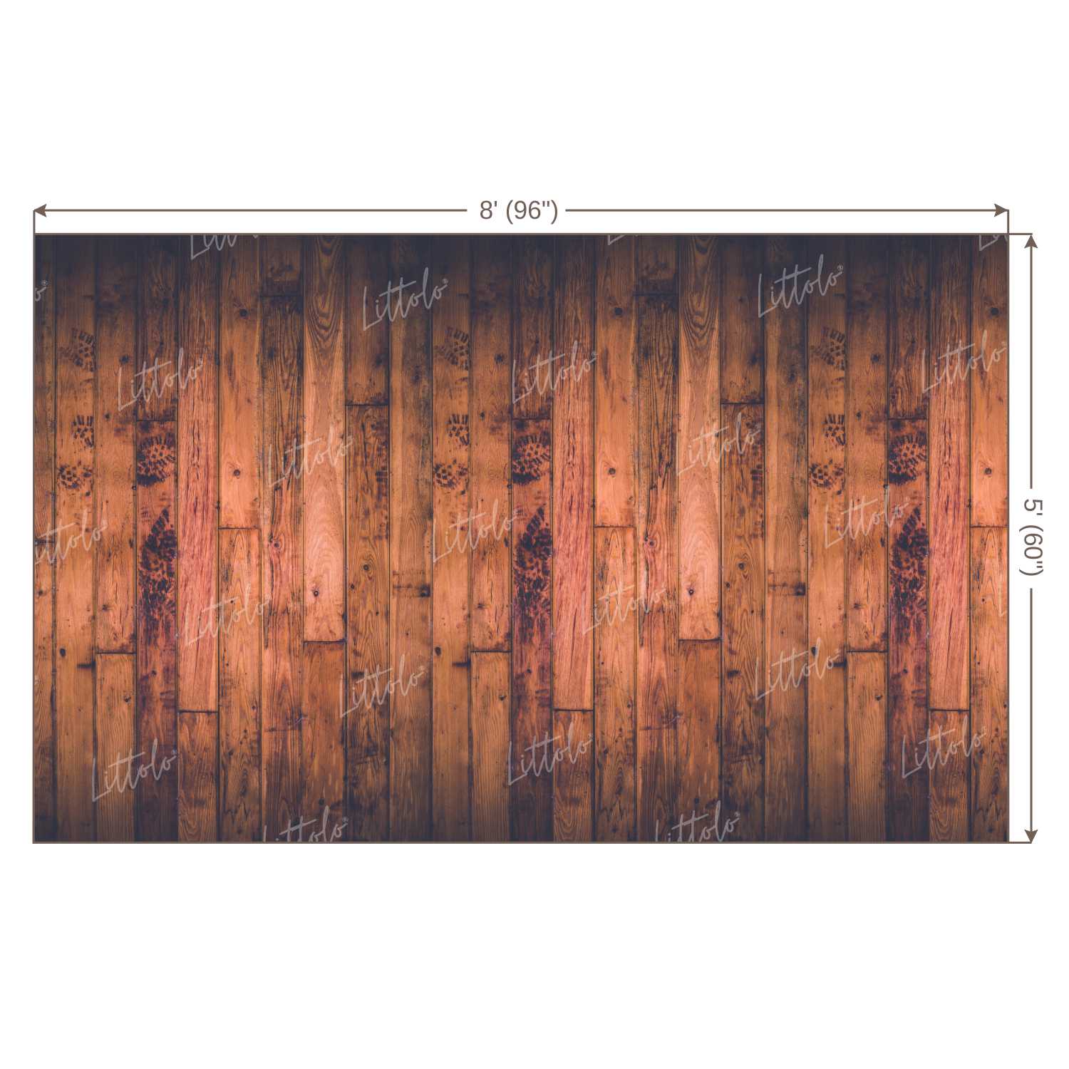 LB0072 Planks Backdrop