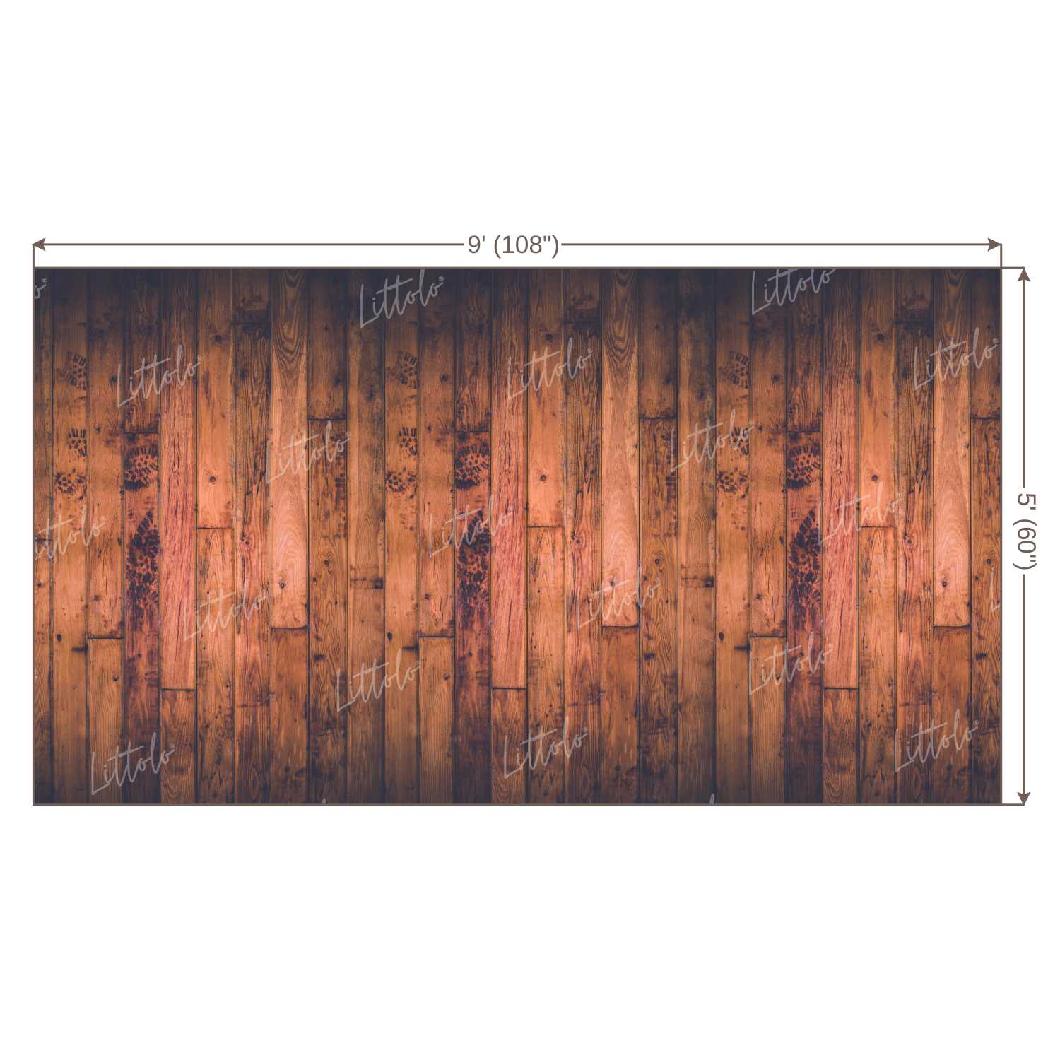 LB0072 Planks Backdrop